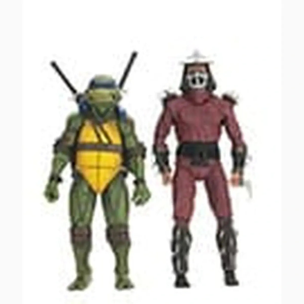 Tortues Ninja (1990 Movie) figurine Roof Top Battle Shredder vs Leo 18 cm - Image ajoutée 22