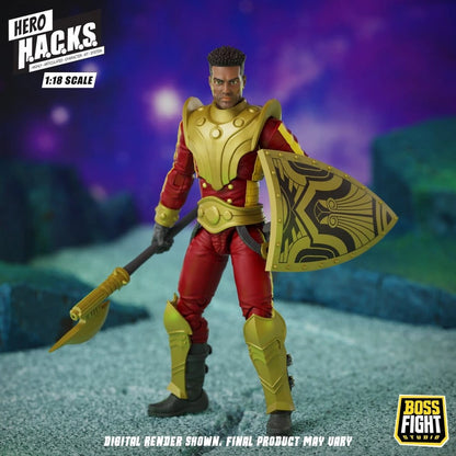 Hero H.A.C.K.S. Core figurine 1/18 Heroes and Villains Wave 1 Stellar Guard: Cosmic Defender of Accord - Image 4