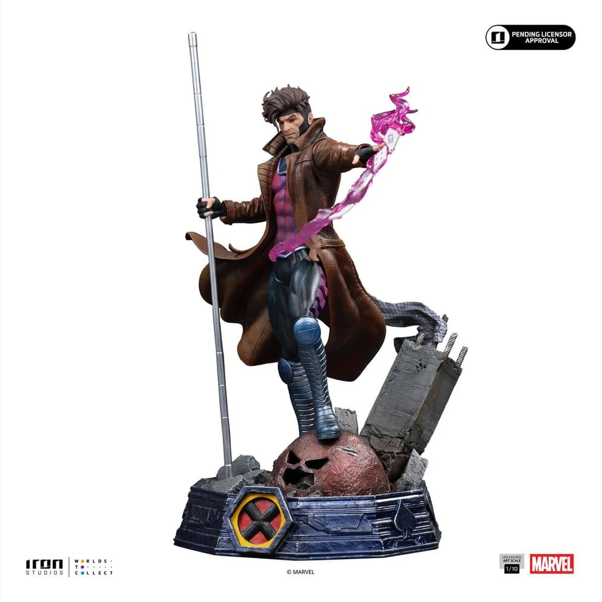Marvel Gambit Unleashed Art Scale statuette 1/10 Gambit 28 cm - Image 4