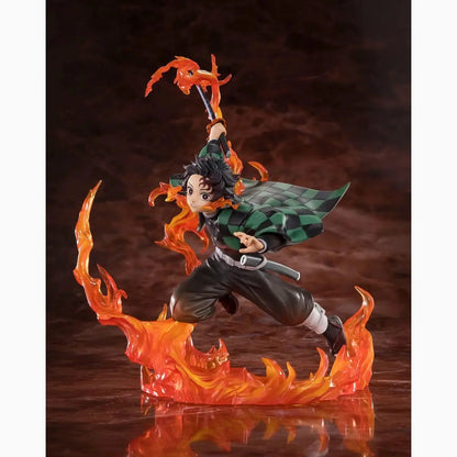 Demon Slayer: Kimetsu no Yaiba statuette PVC FiguartsZERO Kamado Tanjiro (Kyojuro Rengoku's Sword Guard Ver.) 19 cm - Image 4