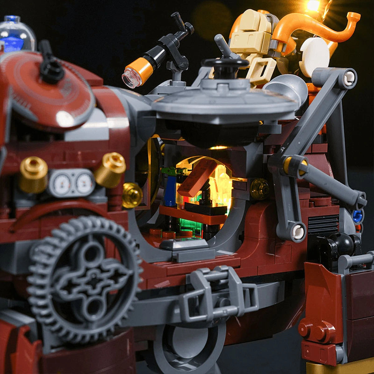 Lumibricks Steampunk World 11014 Steamphant - Image 3