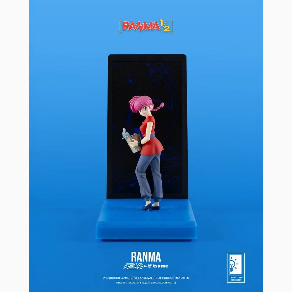 Ranma figurine Neon 1/9 Ranma Saotome Girl 20 cm - Image 1