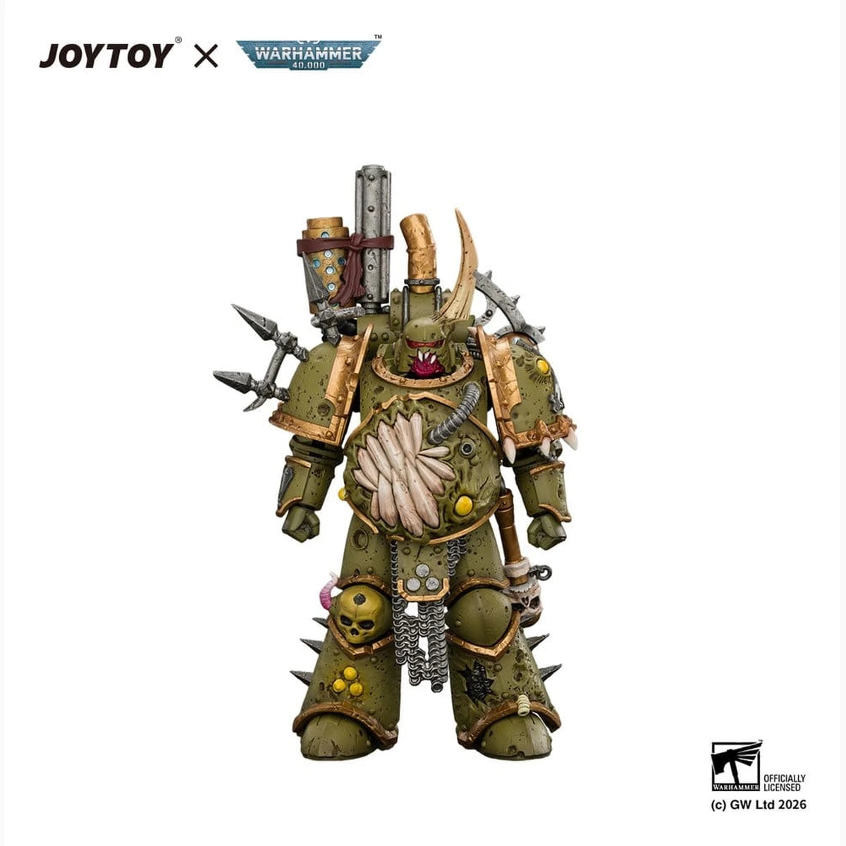 Warhammer figurine Death Guard Plague Marine 1 12 cm - Image 2