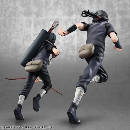 Naruto Shippuden pack 2 figurines PVC G.E.M. Series Itachi Uchiha & Sasuke (Repeat) - Image 5