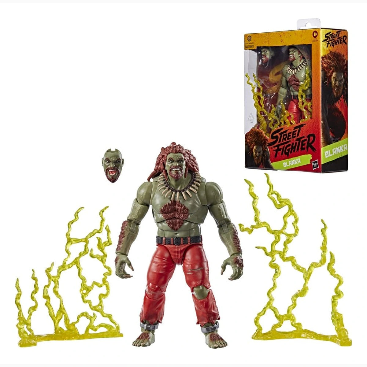 Street Fighter figurine Blanka 15 cm - Image 5