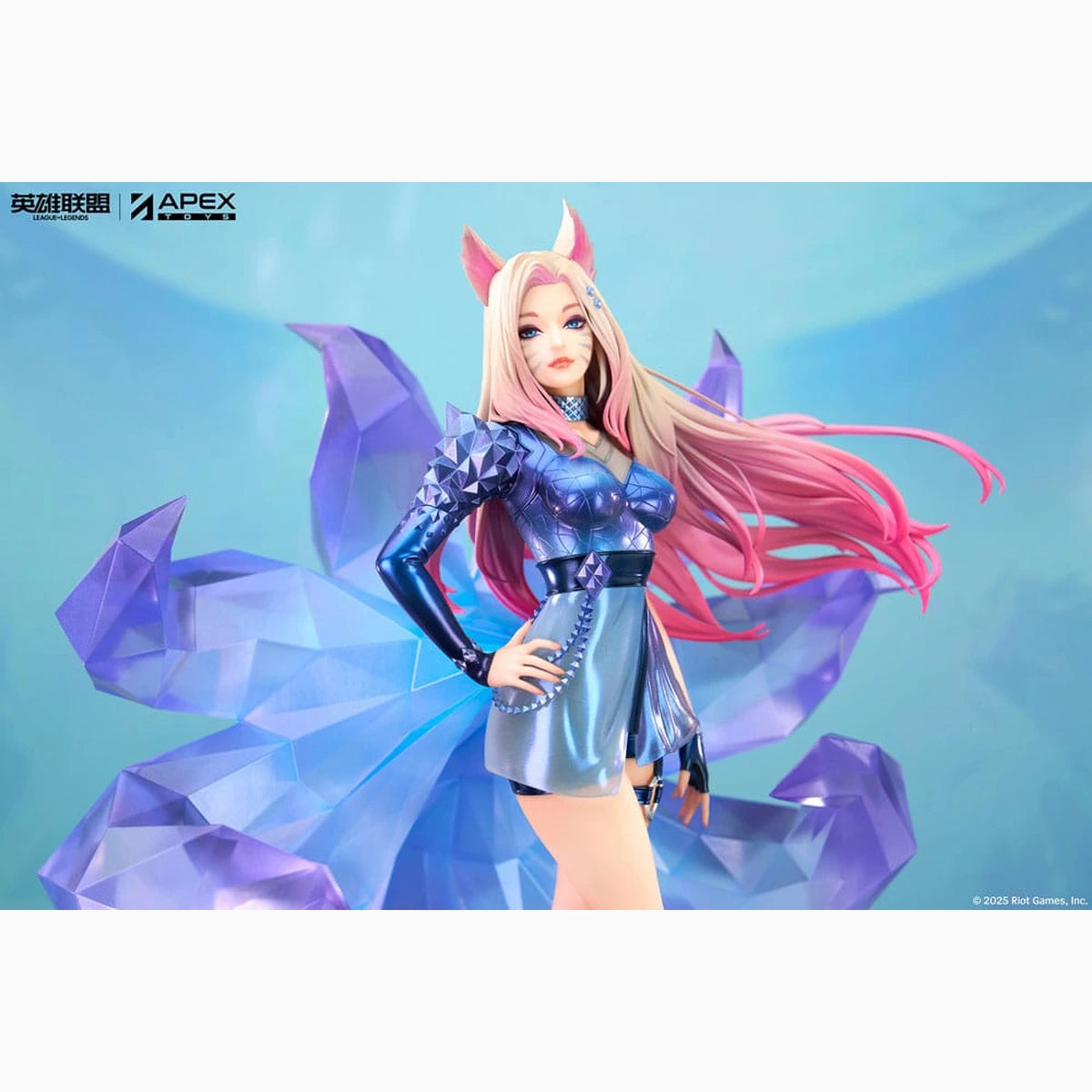 League of Legends statuette PVC 1/7 K/DA ALL OUT Ahri 27 cm - Image 3