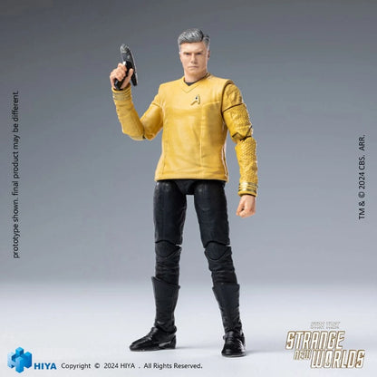 Star Trek Strange New Worlds figurine 1/18 Exquisite Mini Series Pike 11 cm - Image 1