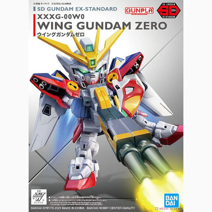 Gundam Gunpla SD Gundam Ex-Standard 018 Wing Gundam Zero - Image 2