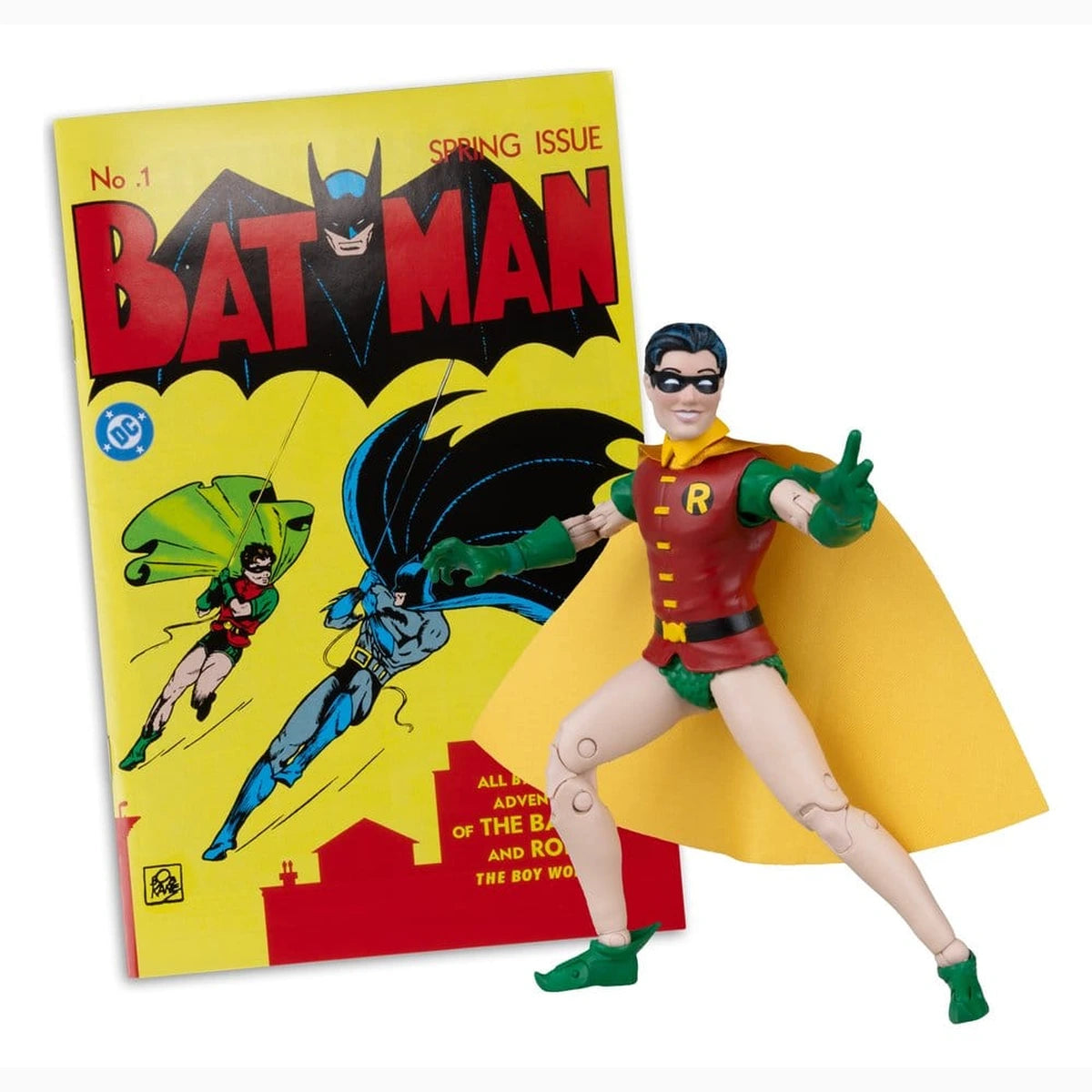 DC Direct Page Punchers figurine Robin Dick Grayson (Batman #1) (Red Platinum Edition) 14 cm - Image 2