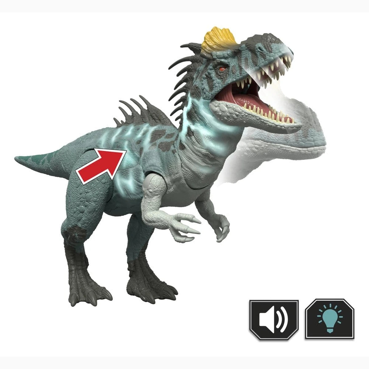 Jurassic World: Survival figurine Wild Roar Cryolophosaurus 37 cm - Image 6