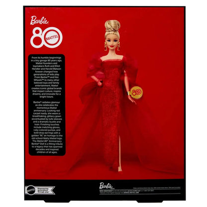 Barbie Signature poupée 80th Anniversary Blonde - Image 5