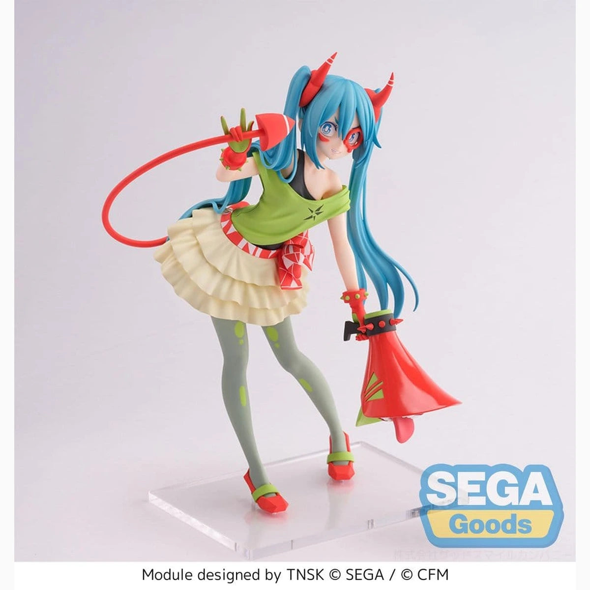 Hatsune Miku Project DIVA X FIGURIZMa figurine PVC Hatsune Miku DE:MONSTAR T.R. 22 cm - Image 1