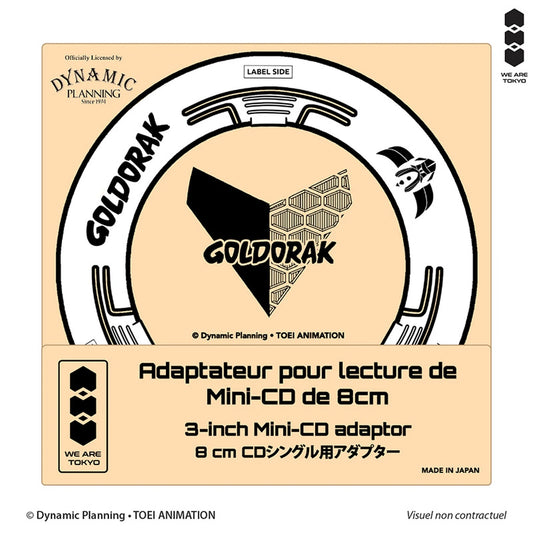 Goldorak  We Are Tokyo Adaptateur Mini Cd - Blanc - Image 1