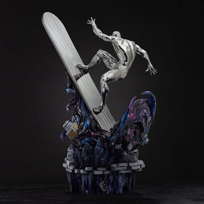 Marvel Comics statuette Infinity Gauntlet Diorama 1/10 Art Scale Silver Surfer Deluxe 36 cm - Image 6