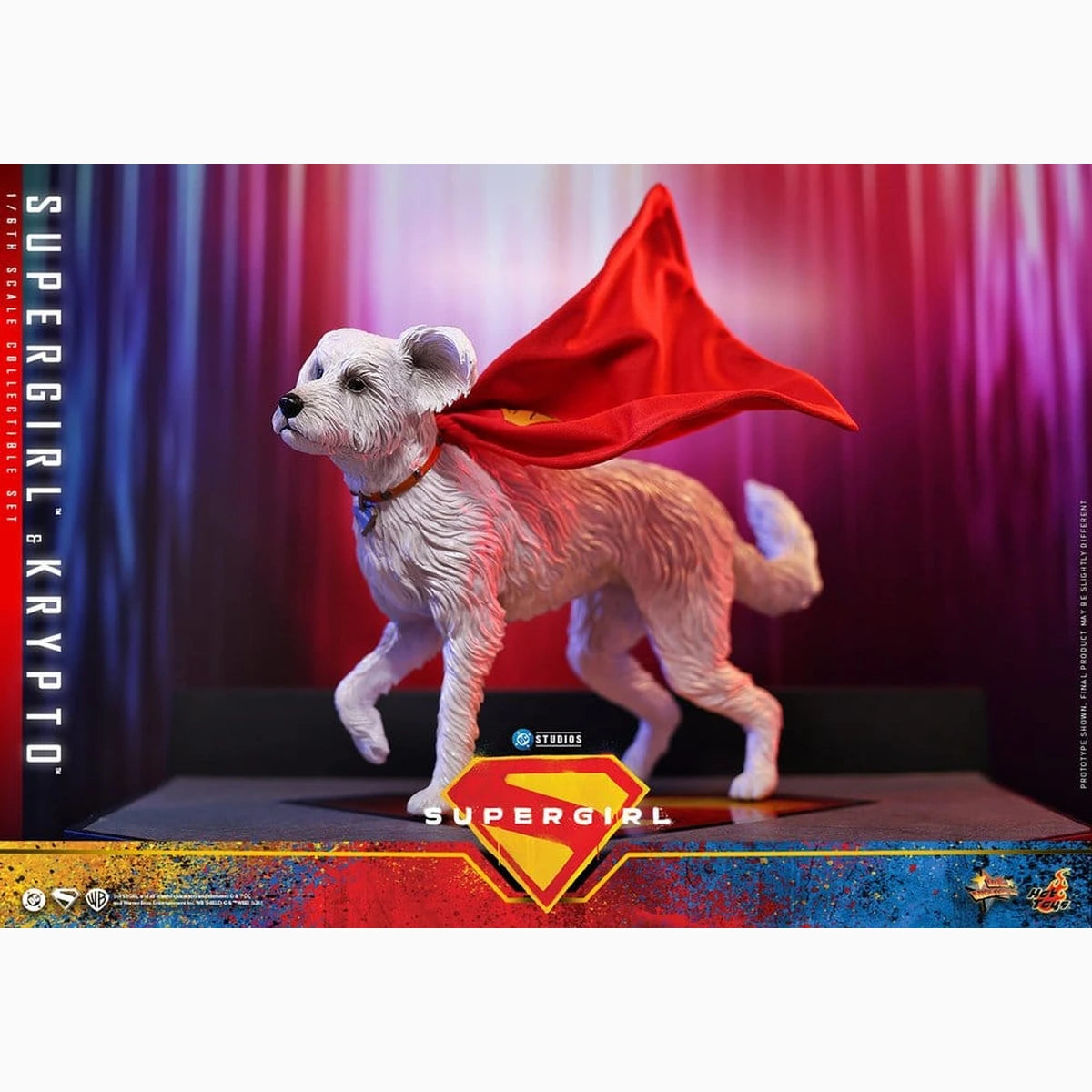 DC Comics Movie Masterpiece set de figurines Supergirl & Krypto 28 cm - Image 5