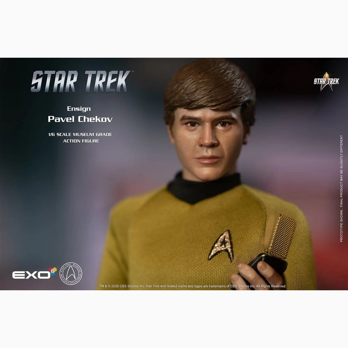Star Trek: La série originale figurine 1/6 Ensign Pavel Chekov 30 cm - Image 4