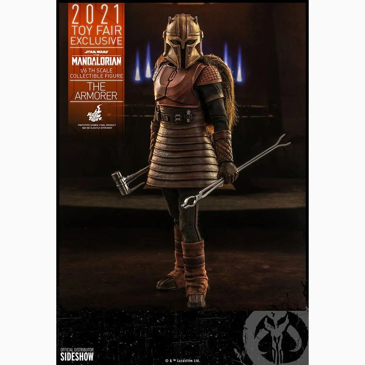 Star Wars The Mandalorian figurine 1/6 The Armorer 2021 Toy Fair Exclusive 29 cm - Image 6