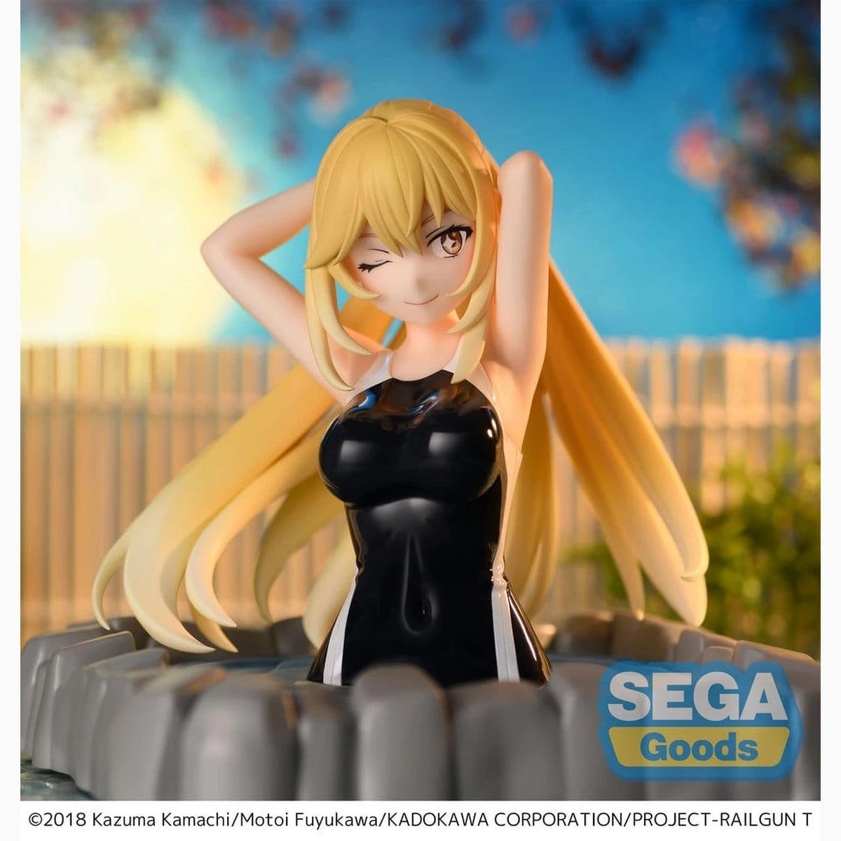 A Certain Scientific Railgun T statuette PVC Thermae Utopia Misaki Shokuhou 14 cm - Image 4