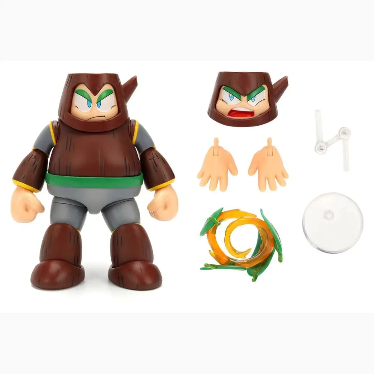 Mega Man figurine Wood Man 11 cm - Image 1