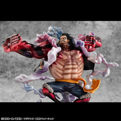 One Piece figurine PVC Portrait.Of.Pirates SA-Maximum Monkey D. Luffy Gear 4 Bounce-Man 10th Limited Ver. 30 cm - Image 3