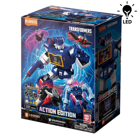 Transformers Blokees Action Edition 03 Sound Wave Light Up - Image 1