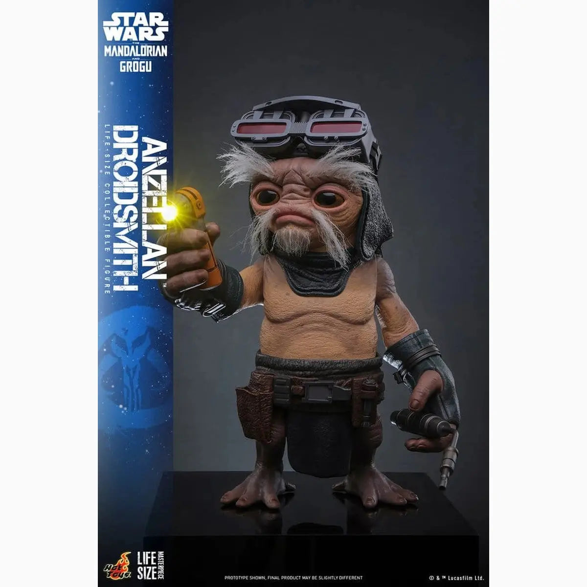 Star Wars: The Mandalorian & Grogu figurine taille réelle Anzellan Droidsmith 27 cm - Image 5