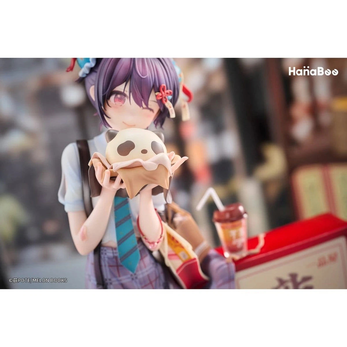 Original Character figurine PVC 1/6 Panda Nikuman-chan Illustrated by Ogipote 26 cm - Image 5