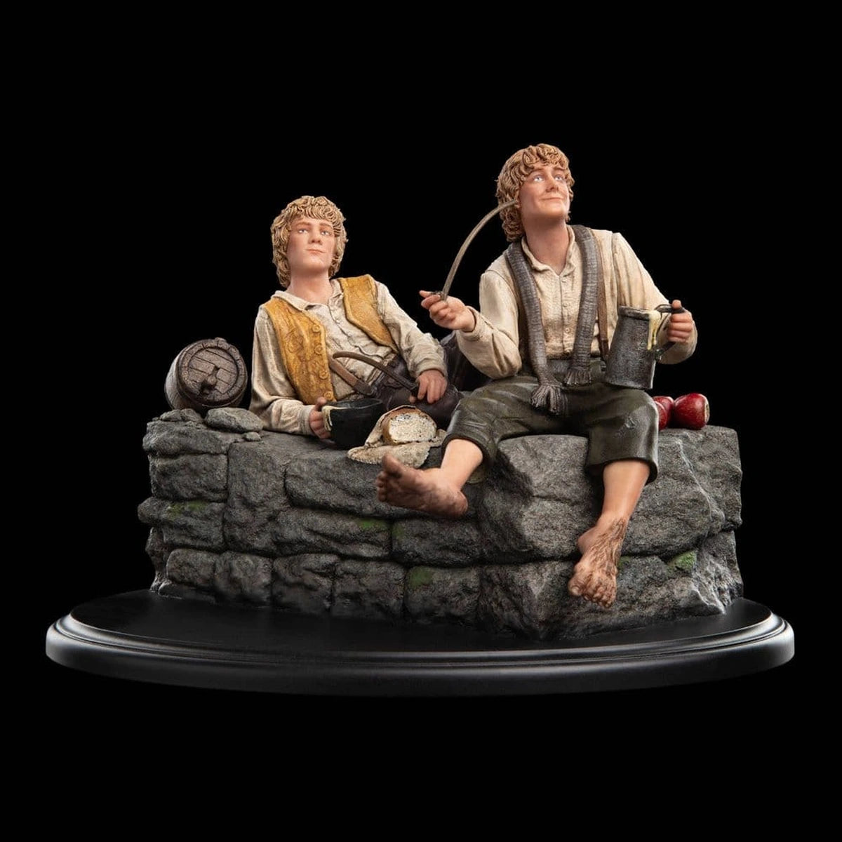 Le Seigneur des Anneaux statuette Merry et Pippin 12 cm - Image 3