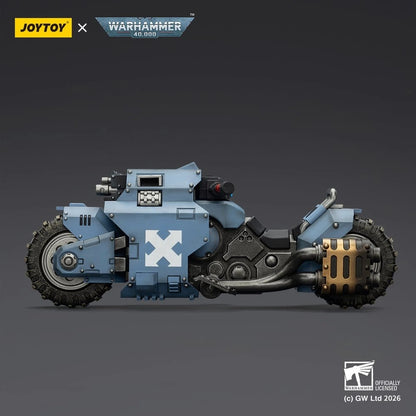 Warhammer 40,000 Raider-pattern Combat Bike Space Wolves with twin-linked bolt rifles 22 cm - Image 5