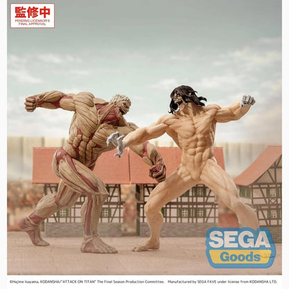 L'Attaque des Titans GigantiX figurine PVC Reiner Braun Armored Titan Ver. 25 cm - Image 6