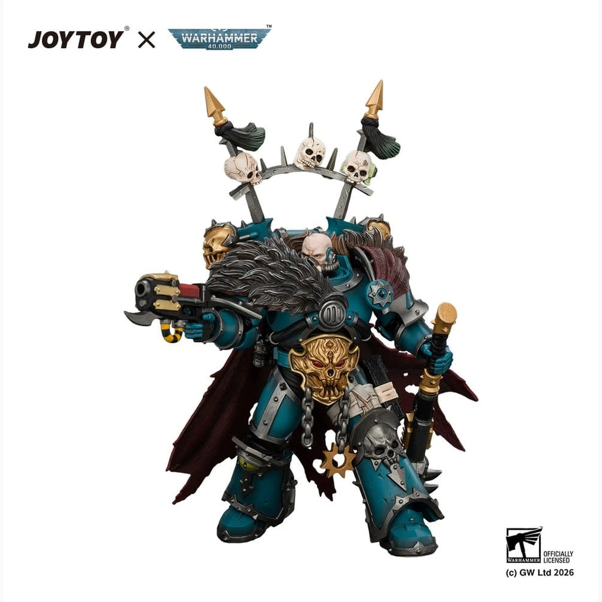 Warhammer figurine Alpha Legion Chaos Lord (13 cm) - Image 3