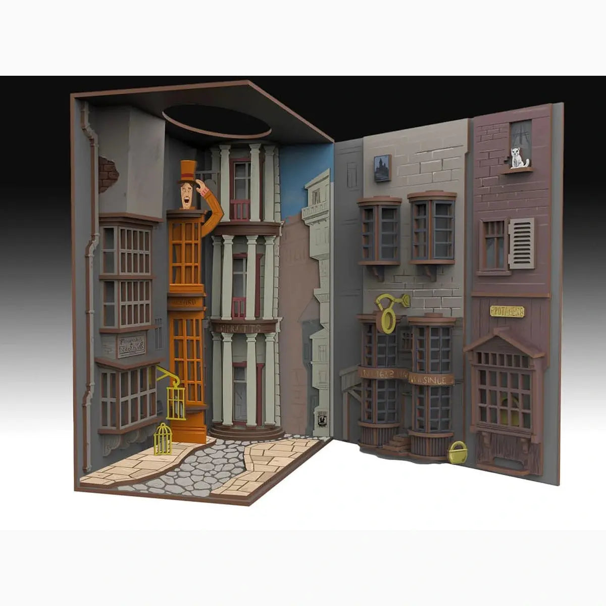 Harry Potter maquette Book Nook Tiny Adventures Chemin de Traverse 23 cm - Image 5