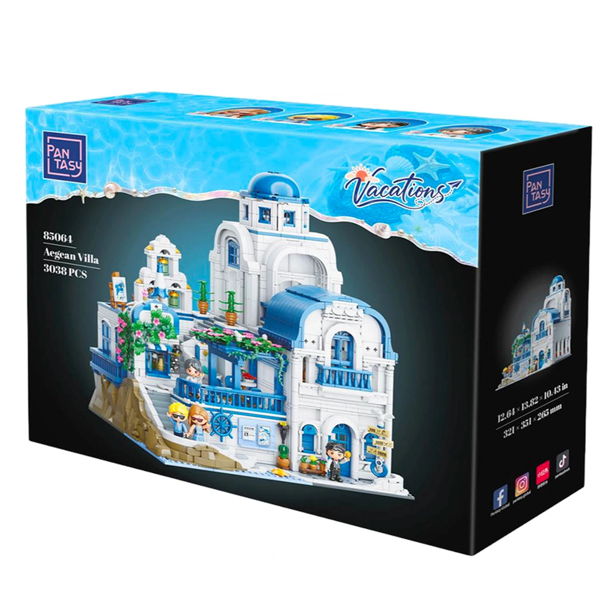 Vacations Pantasy 85064 Aegean Villa 36cm - Image 2