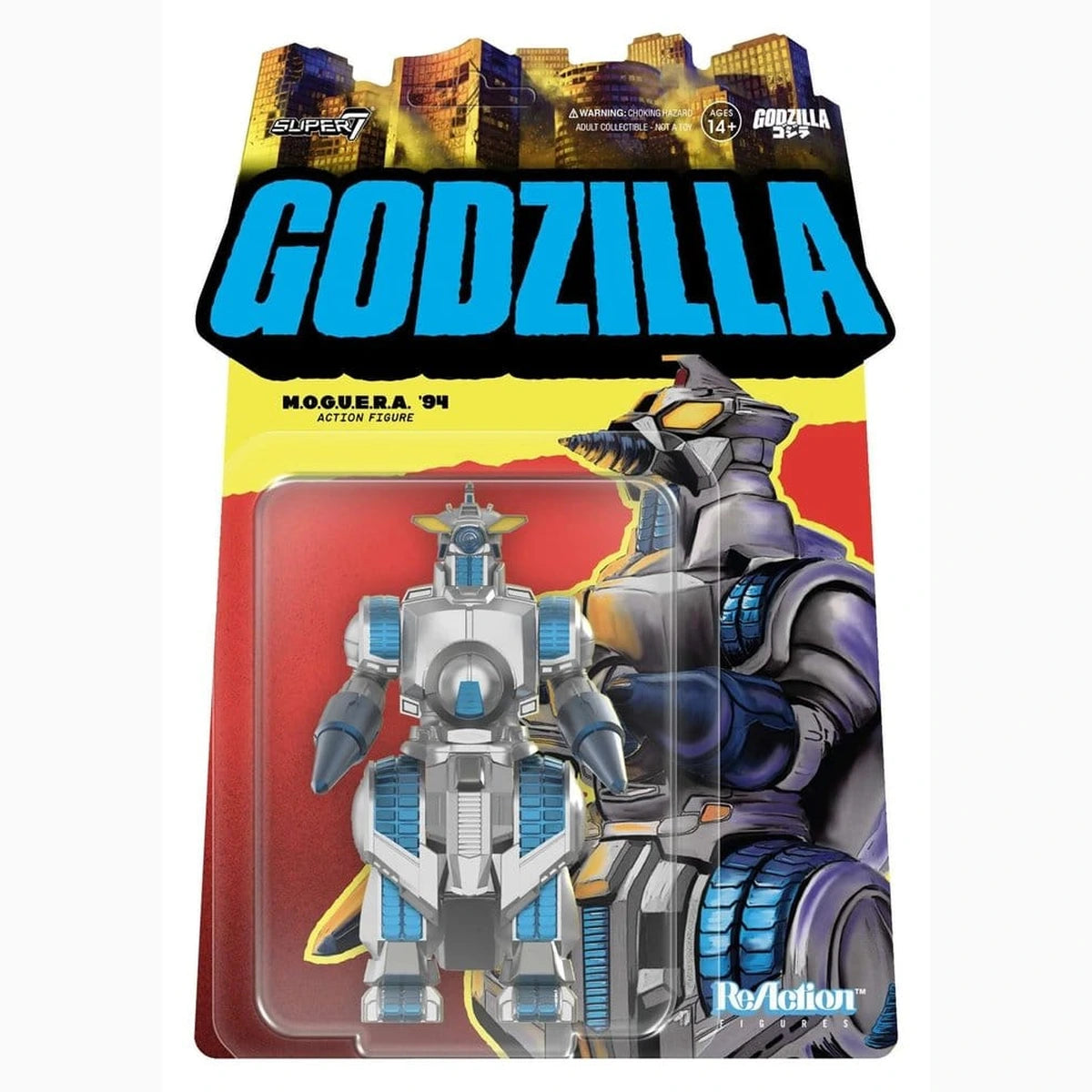 Godzilla Figurine ReAction Toho Wave 09 - M.O.G.U.E.R.A. 10 cm - Image 1
