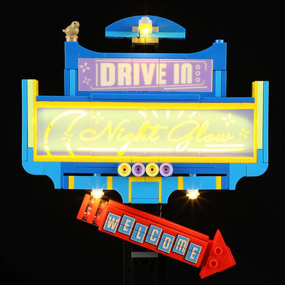 Lumibricks Road Trip 18004 Night Glow Drive-In - Image 2