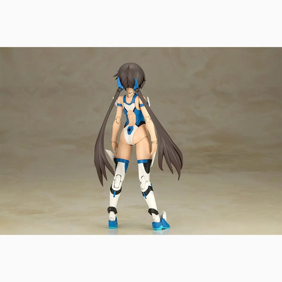 Frame Arms Girl figurine Plastic Model Kit Stylet Swimsuit Blue Impulse Color Ver. 16 cm - Image 7
