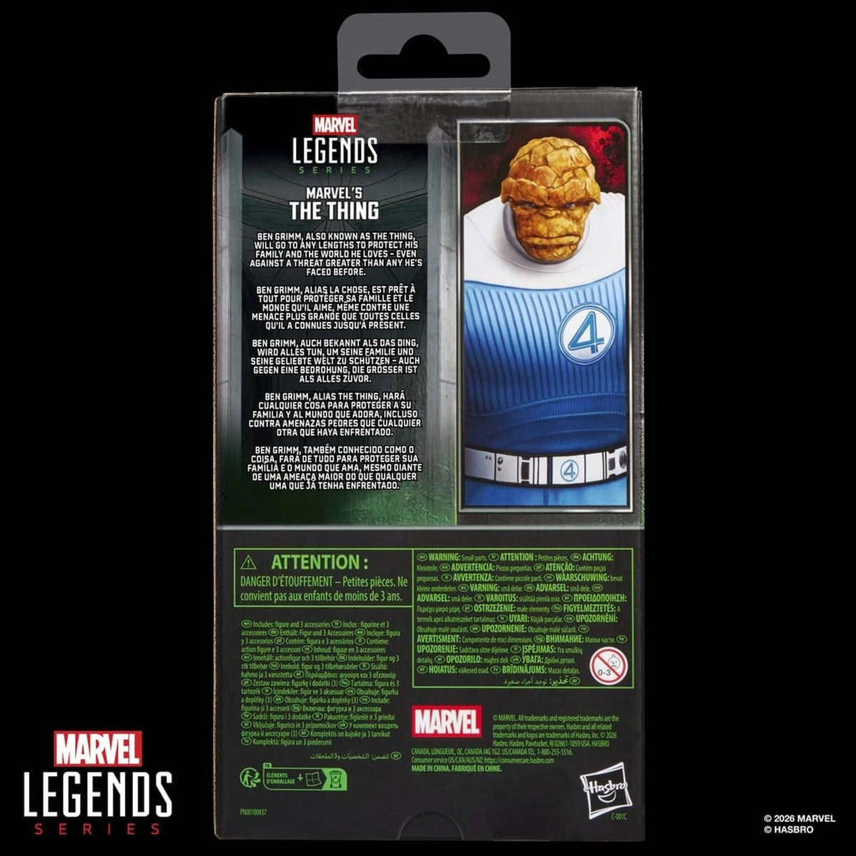Avengers: Doomsday Marvel Legends figurine Marvel's The Thing 15 cm - Image 3