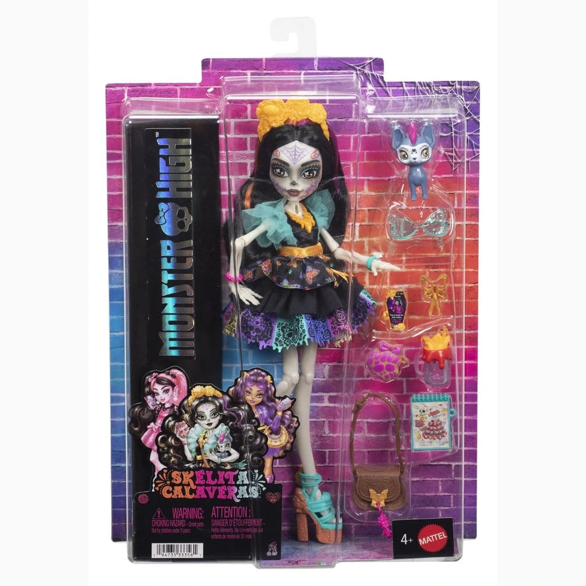 Monster High poupée Skelita Calaveras - Image 5