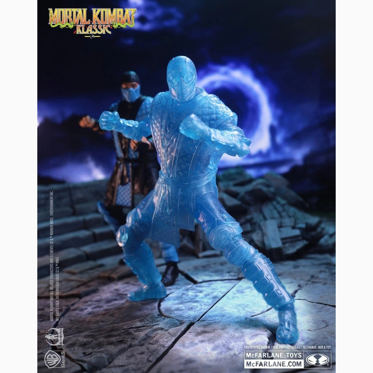 Mortal Kombat Klassic figurine Sub-Zero (Ice Clone) 18 cm - Image 3
