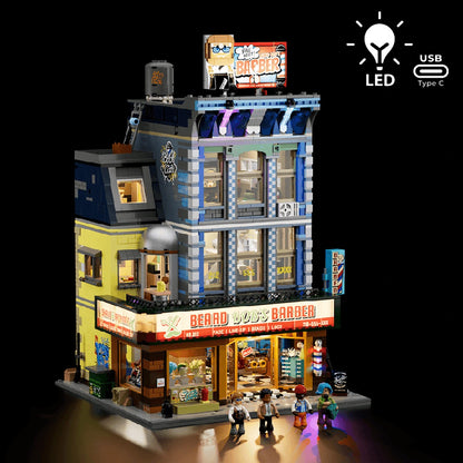 Lumibricks Street Fusion 19012 Barbershop - Image 1