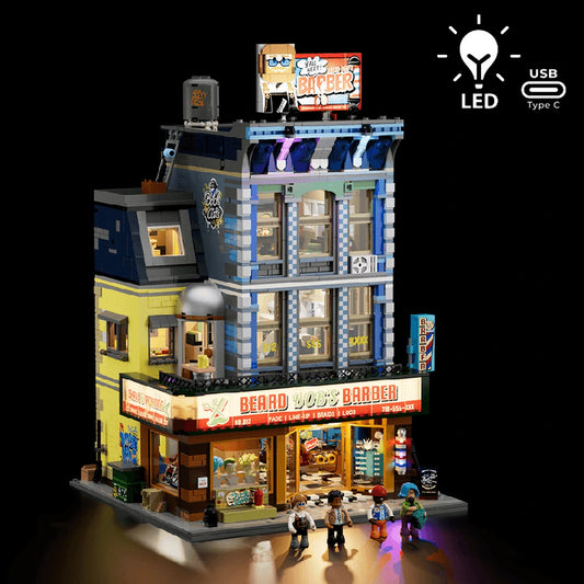 Lumibricks Street Fusion 19012 Barbershop - Image 1