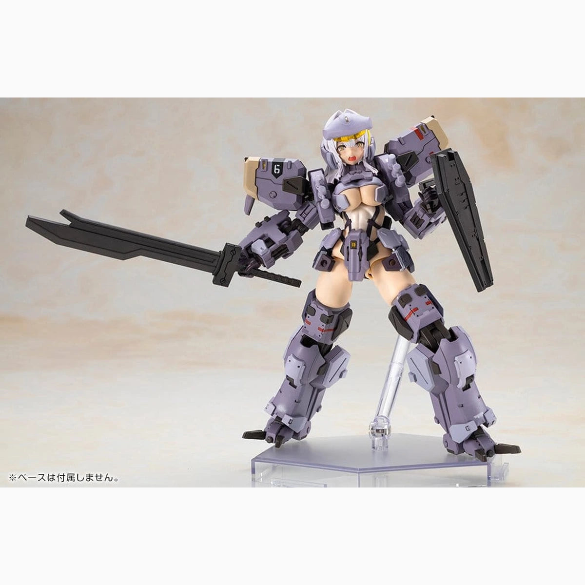 Front Mission Plastic Model Kit Non Zenith Girl Gray Ver. 16 cm - Image 6