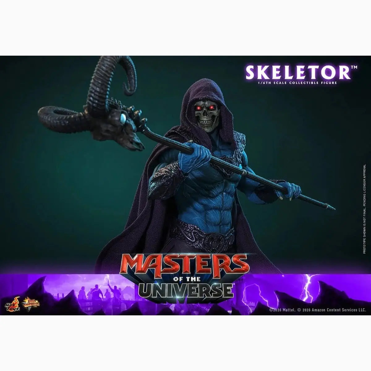 Masters of the Universe Movie Masterpiece figurine 1/6 Skeletor 31 cm - Image 5