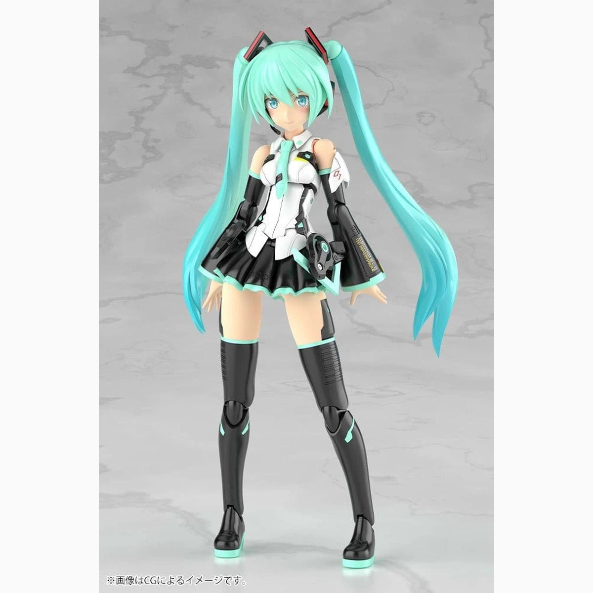 Frame Arms Girl Plastic Model Kit Grande Scale Frame Music Girl Hatsune Miku 25 cm - Image 3