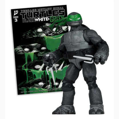 Tortues Ninja Page Punchers figurine Raphael (Black White & Green) (Red Platinum Edition) 13 cm - Image 3