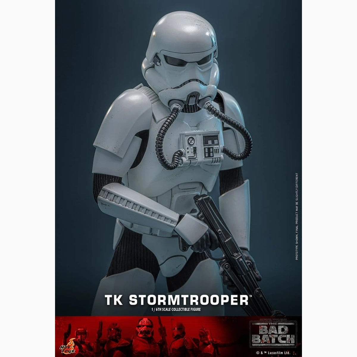 Star Wars: The Bad Batch figurine 1/6 TK Stormtrooper 30 cm - Image 6