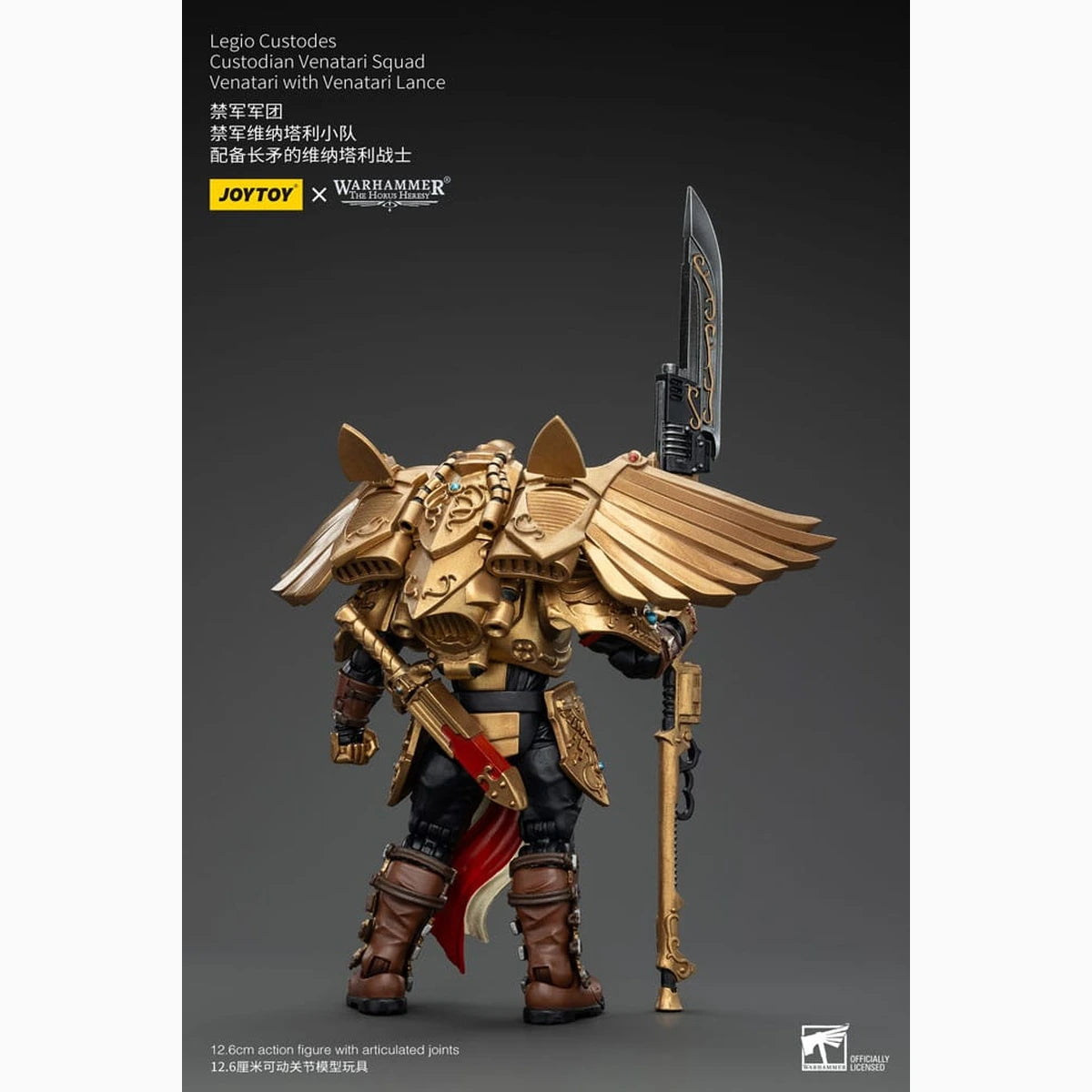 Warhammer The Horus Heresy figurine 1/18 Legio Custodes Custodian Venatari Squad Venatari with Venatari Lance 13 cm - Image 4