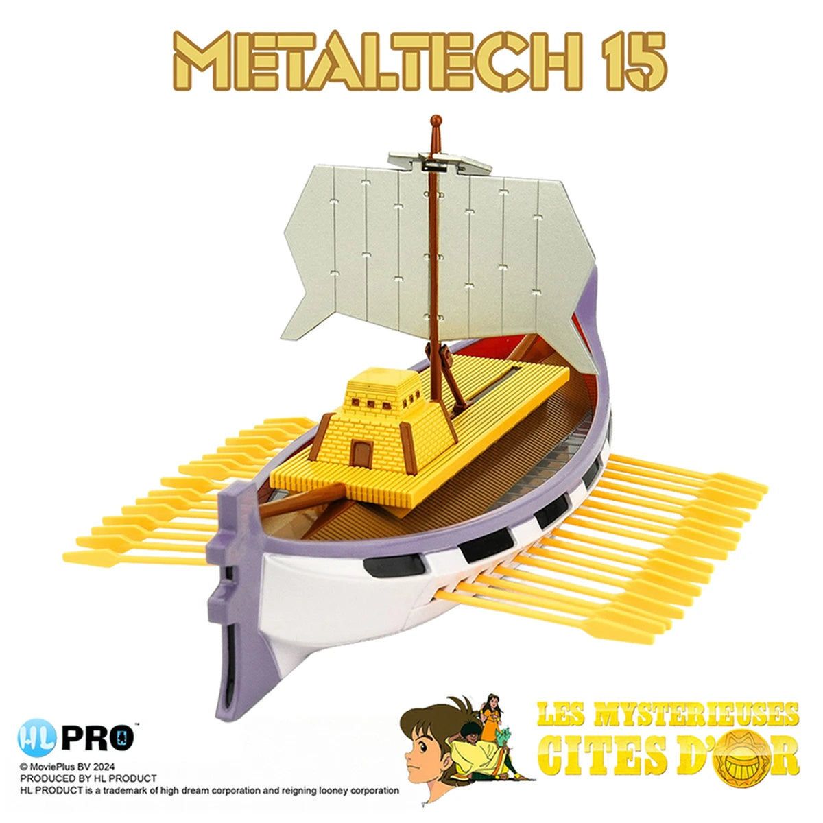Les Mysterieuses Cites D'Or Metaltech 15 Solaris Boite Fr - Image 4