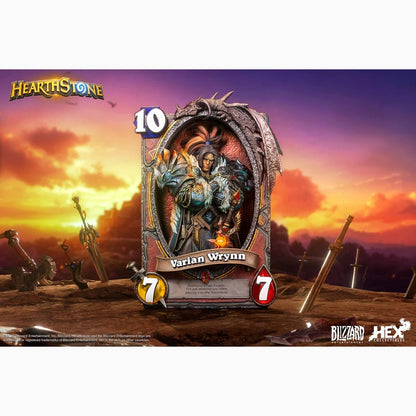 Hearthstone statuette 3D Art Frame Varian Wrynn 31 cm - Image 2