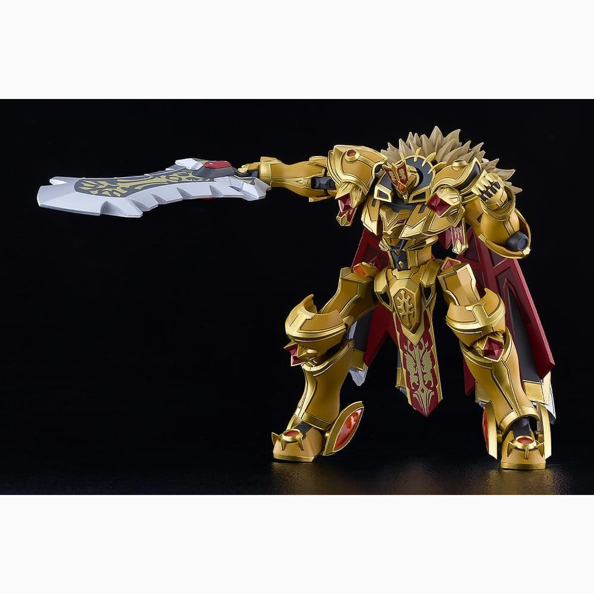Knight's & Magic Plastic Model Kit Moderoid Goldleo 135mm - Image 4